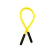 Nunchaku de Doble Extremo de Metal Cordón Elástico Tirador de Cremallera Elástico para Ropa Equipaje Lanyard de Cola Tirador de Cremallera Cordón