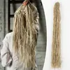 Trenzas de Cabello Instantáneas de Giro Profundo Europeas y Americanas, Cuerda de Cuerda de Cabello Trenzada de Tres Hilos, Pelucas de Onda Rizada, Extensiones de Cabello Largo al por Mayor