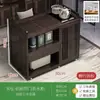Mesa de Chá Pequena Móvel para Casa Mesa de Chá Madeira Maciça Carrinho de Chá Chaleira de Água Armário de Chá Integrado com Rodas Mesa Lateral de Chá Bandeja de Chá Kung Fu