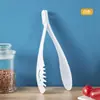 Nuevas Pinzas de Plástico para Comida Tres en Uno para Cocina para Uso Doméstico, Pinzas Multifuncionales para Fideos, Pinzas para Pan y Snacks, Espumadera para Fondue