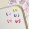 Lazo Brillante en Forma de Corazón Parche de Resina de Pegamento Cremoso para Manualidades Pasador de Pelo Accesorio para el Cabello Colgante Venta al por Mayor
