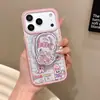 Funda de Lunares Conejito Little Rabbit de Ailes para Apple 18 Pro Max, iPhone 17 Magnético 16 Soporte Vibratorio