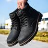 Zapatos de Seguridad de Invierno para Hombre Son Anti-Golpes, Anti-Perforación, Anti-Olor, Ligeros, Ultraligeros, de Suela Blanda, con Puntera de Acero, Transpirables, Zapatos de Trabajo para Construcción