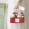 Día de San Valentín Chino Día del Maestro Caja de Flores Flor de Mano Tarjeta de Flores Ramo Caja de Empaque Bolsa de Empaque para Florería Caja de Regalo Venta al Mayoreo