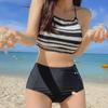Especial transfronterizo 2024 para europeo y americano nuevo bikini sexy traje de baño de dos piezas para mujer bikini japonés y coreano bikini