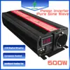 Convertidor Solar Inversor de Onda Pura para Coche con Enchufe Europeo 12V/24V/48V/60V a 220V