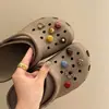 Adecuado para decoración de zapatos Crocs, dijes de zapato desmontables lindos de lunares para bricolaje, decoración de superficie de zapato 3D