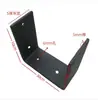 Estante de Almacenamiento en Forma de U para Debajo del Escritorio Colgante Soporte para Altavoz de Computadora Host Divisor de Almacenamiento Estante de Soporte Hebilla Sujetador