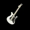 Novo Chaveiro de Guitarra de Metal Festival de Música Criativo Pequeno Presente Pingente de Instrumento Musical Chaveiro de Guitarra Colorido Pingente