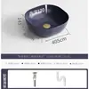 Maotao Colorido Simple Lavabo de Mesa Hogareño Baño Lavabo Cerámico Balcón Apartamento Pequeño Lavabo Artístico Lavabo