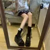 Calcetines Lolita muñeco panda calcetines de tubo medio apilados estilo JK japonés ins caricatura lindo calcetines Lolita