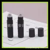 Frasco de vidro preto com esfera 5ml frasco roll-on para perfume sub-frasco de cosméticos 5ml frasco com conta roll-on tipo caneta para perfume óleo essencial