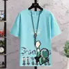 Camiseta de Manga Corta de Marca Juvenil Moderna 2026 Ropa de Verano Guapa Casual para Niños Camiseta de Manga Corta Nueva de Verano para Hombre