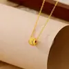 Colar de Contas Olho de Gato para Mulheres 2025 Novo Estilo Design de Contas de Transferência Temperamento Casual Mais Fácil de Combinar Corrente para Clavícula como um Presente para Namorada