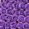 Fornecedor de Fabricante Atacado Dia dos Namorados Chinês Água com Sabão Espessa Flor de Sabão Cabeça de Rosa de Sabão DIY