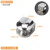 Aleación de zinc soporte de clip de vidrio soporte soporte portavidrio clip de fijación clip clip de partición clip de laminado de vidrio accesorios de ferretería