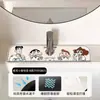 Crayon Shin-Chan Almohadilla para Fregadero de Cocina, Almohadilla Drenante de Barro Diatomeas, Antimoho, Antihumedad, Antideslizante, Secado Rápido