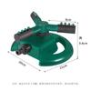 Aspersor de Base Crescente Rotativo 360 graus Aspersor Rotativo Automático Aspersor Tridentado de Disco Grande Spray de Água