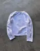 Estampado marca de moda transfronteriza calle alta manga larga AliExpress casual nuevo manga larga para hombre Y2K letra otoño e invierno al por mayor
