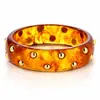 Colección Irregular Tendencia Cruzada Pulsera de Resina con Remaches Personalidad Femenina Exagerada Moda Europea Americana Pulsera Venta al por Mayor