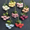 Simulación ramo de peonías de 7 cabezas diseño de escena de boda decoración del hogar transfronterizo hecho a mano flor de seda flor artificial adornos al por mayor