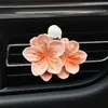 Grande flor de lótus dupla rosa branca resina acessórios faça você mesmo creme cola capa de celular grampo de cabelo material de beleza de carro