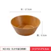 Prato de Melamina Utensílios para Fondue Estilo Japonês Bandeja com Imitação de Grão de Madeira Prato Retangular Prato para Legumes e Carne Imitação de Porcelana Prato para Churrasco