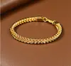Venta Caliente Europea y Americana Acero Inoxidable Doble Fila Reversible Cadena Punk Nicho Hip-Hop Dominante Pulsera Cadena de Acero de Titanio Cubana para Hombre