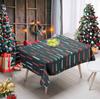 Mantel de Navidad Rojo Festivo Decorativo Tela Sala de Estar Ambiente Navideño Mantel Comedor Mesa de Centro Mantel Rectangular