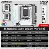 Placa-mã Jingyue B850I Snow Dream WiFi placa-mã gamer DDR5 suporta CPU
