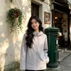 2026 Invierno Nuevo Deportes al Aire Libre Unisex Sudadera de Algodón Corta Talla Grande Holgada Casual Abrigo de Algodón Mujer