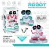 [Personalizable] Robot de Baile con Control Remoto Infrarrojo Más Vendido Transfronterizo con Luces y Música Juguetes para Niños Venta al por Mayor