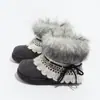 Zapatos de Algodón Peludo de Tubo Corto Bell para Mujer 2026 Nuevos de Invierno Versátiles Casuales Cálidos Botas de Nieve B3007