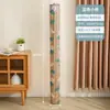 Funda a prueba de polvo para tapetes de bambú, bolsa de almacenamiento a prueba de humedad con cierre de cordón, lavable, funda a prueba de humedad y polvo para tapetes de bambú, ratán y paja