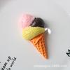Diy Simulación Comida y Accesorios de Juego Helado Barril Dulce Funda para Teléfono Hamburguesa Adhesivo para Refrigerador Caja de Almacenamiento Decoración Parche