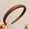 Diadema de Borde Ancho para Otoño e Invierno Estilo Coreano para Mujer Diadema Alta para la Parte Superior de la Cabeza Hace que la Cara Parezca Más Pequeña Sensación de Alta Calidad Pinza para el Cabello Accesorios para el Cabello Antideslizante Pinza para el Cabello Goma para el Cabello