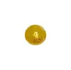 Ágata Amarillo Natural Sellado en Oro Grabado Doce Signos del Zodiaco Cuentas Sueltas Pulsera de Cuentas Redondas Accesorio de Joyería Cuentas Espaciadoras Cuentas para Hilo