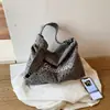 Bolso de axila con estampado de cielo estrellado minimalista estilo coreano, bolso tote de gran capacidad de alta gama, bolso de hombro para mujer para el trabajo