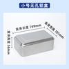 Caja de Esterilización de Aluminio Caja de Esterilización Médica con Tapa Caja de Esterilización Perforada Caja de Esterilización de Laboratorio Caja para Instrumentos Quirúrgicos