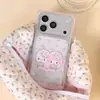 Funda para Teléfono Móvil Linda Melody Kt Manzana 17Promax Adecuada para 16Pro Funda Suave Cuadrada 15Promax