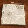 Almofada de Papel Absorvente de Óleo Comercial para Salgadinhos Fritos, Papel de Prato à Prova de Óleo para Pão, Papel Manteiga para Assar, Especial para Frango Frito na Cozinha