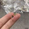 Anel Duplo T V Dourado para Mulheres T1 Madrepérola Natural com Incrustação de Diamante Banhado a Ouro 18K Design de Nicho Anéis de Casal Direto do Fabricante