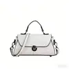 Bolsa de couro genuíno Qiandian, bolsa feminina moderna, nova, simples e elegante para deslocamento diário, bolsa de mãe da moda de alta qualidade