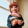 Zapatos de lona para niños Topstar 2025 primavera y otoño Zapatos de lona con velcro para niños Zapatos de interior para guardería de bebés Tendencia