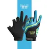 Guantes de Pesca al Aire Libre con Protección Solar con Tres Dedos Expuestos para Hombres para Pescar Patrón Express de Pesca a Prueba de Pinchazos Pantalla Táctil Luya Venta al por Mayor Pantalla Táctil