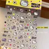 Apple iPhone 17 Teléfono Móvil Carcasa Trasera Impermeable Estéreo Lindo Creativo Nicho Pegatina Decorativa Pegatina de Gatito Cat