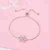 Pulsera de Mariposa Amorosa de Viento Frío Simple Cruzada Europea y Americana Joyería de Moda Tendencia Pulsera para Novia
