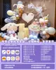 Decoración de Escena de Atmósfera para el 10º Cumpleaños de Cinnamoroll 10 Niñas 12 Años Kuromi Pared de Fondo para Fiesta Tablero KT