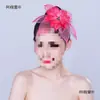 Jiaozhou Yangko tocado abanico apertura danza plaza danza cuadrada tocado de plaza danza clásica folclórica latina actuación de danza cuadrada por Mai Taibao