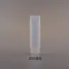Fabricante manguera de PE apretar flip tubo de pasta de dientes limpiador facial crema de manos botella invertida ventilador esmerilado en forma de abanico loción sub-botella